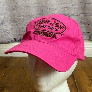 Ron Jon surf shop Cozumel pink baseball cap